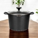 ELITEHOFF GARNEK GRANITOWY Z POKRYWĄ 24cm 6,5L E-7032