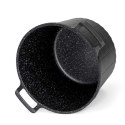 ELITEHOFF GARNEK GRANITOWY Z POKRYWĄ 24cm 6,5L E-7032