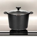ELITEHOFF GARNEK GRANITOWY Z POKRYWĄ 24cm 6,5L E-7032