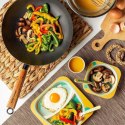 NAVA PATELNIA WOK STALOWY KANTOŃSKI CHIŃSKI 30cm