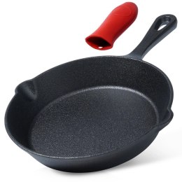 VILDE PATELNIA ŻELIWNA 20cm Z SILIKONOWĄ NAKŁADKĄ CAST LINE 199034