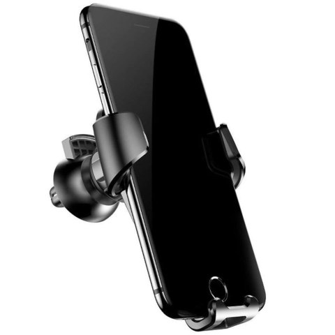 Baseus Grawitacyjny uchwyt samochodowy Baseus do telefonu na kratkę Czarny Baseus Grawitacyjny uchwyt samochodowy Baseus do telefonu na kratkę Czarny