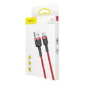 Baseus Kabel USB do USB-C Baseus Cafule 3A 1m (czerwony)
