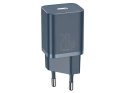 Baseus Ładowarka sieciowa Baseus PD 20W + kabel USB-C Type C do Lightning Blue