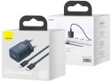Baseus Ładowarka sieciowa Baseus PD 20W + kabel USB-C Type C do Lightning Blue