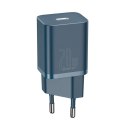 Baseus Ładowarka sieciowa Baseus Super Si Quick Charger 1C 20W (niebieska)
