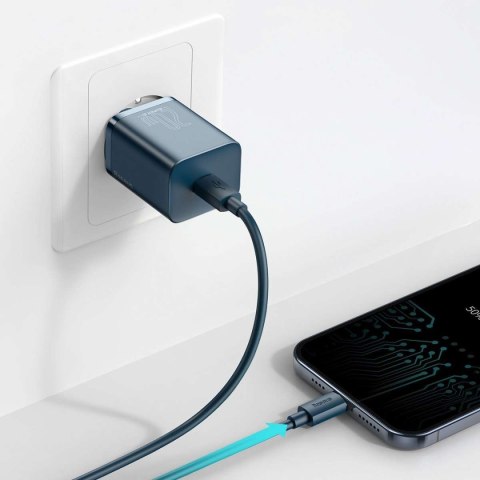 Baseus Ładowarka sieciowa Baseus Super Si Quick Charger 1C 20W (niebieska) Baseus Ładowarka sieciowa Baseus Super Si Quick Charger 1C 20W (niebieska)