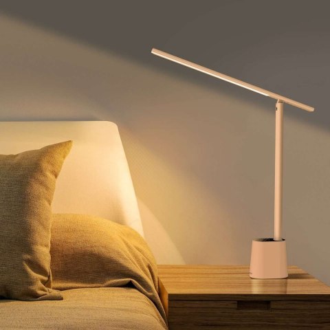 Baseus Lampa biurowa Baseus Smart Eye składana, akumulatorowa (biała) Baseus Lampa biurowa Baseus Smart Eye składana, akumulatorowa (biała)