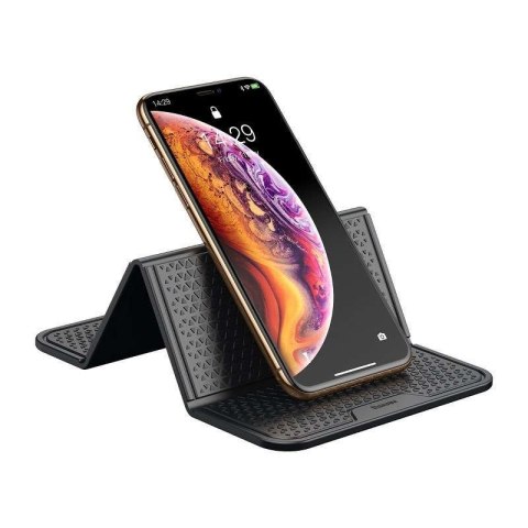 Baseus Składana podkładka żelowa Baseus uchwyt gel pad (czarny) Baseus Składana podkładka żelowa Baseus uchwyt gel pad (czarny)