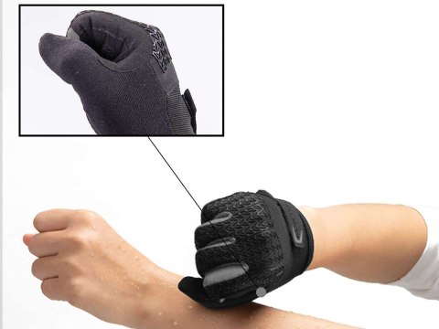 RockBros Rękawiczki rowerowe XL RockBros rękawice na rower S169-1-XL Czarne RockBros Rękawiczki rowerowe XL RockBros rękawice na rower S169-1-XL Czarne
