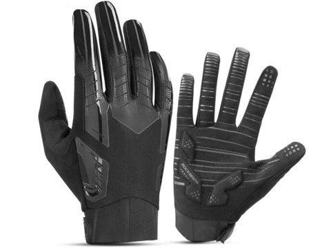 RockBros Rękawiczki rowerowe L RockBros rękawice na rower S208-L Czarne RockBros Rękawiczki rowerowe L RockBros rękawice na rower S208-L Czarne