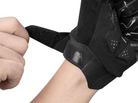 RockBros Rękawiczki rowerowe L RockBros rękawice na rower S208-L Czarne RockBros Rękawiczki rowerowe L RockBros rękawice na rower S208-L Czarne