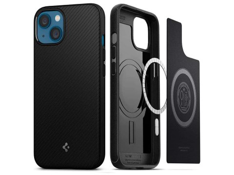 Spigen Etui do MagSafe Spigen Mag Armor do Apple iPhone 13 Matte Black Spigen Etui do MagSafe Spigen Mag Armor do Apple iPhone 13 Matte Black