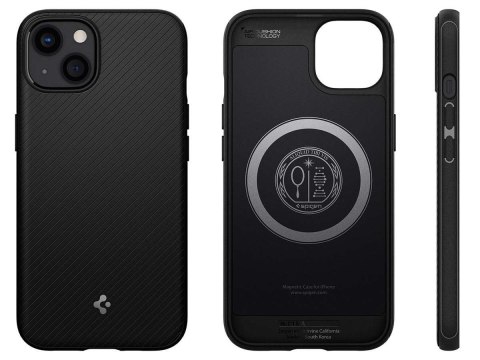 Spigen Etui do MagSafe Spigen Mag Armor do Apple iPhone 13 Matte Black Spigen Etui do MagSafe Spigen Mag Armor do Apple iPhone 13 Matte Black