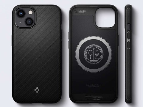 Spigen Etui do MagSafe Spigen Mag Armor do Apple iPhone 13 Matte Black Spigen Etui do MagSafe Spigen Mag Armor do Apple iPhone 13 Matte Black