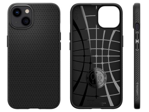 Spigen Etui obudowa Spigen Liquid Air do Apple iPhone 13 Matte Black Spigen Etui obudowa Spigen Liquid Air do Apple iPhone 13 Matte Black