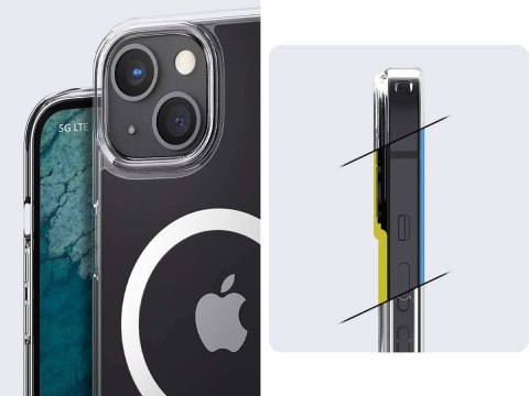 Spigen Etui obudowa Spigen Ultra Hybrid Mag do Apple iPhone 13 White Spigen Etui obudowa Spigen Ultra Hybrid Mag do Apple iPhone 13 White