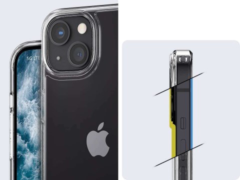 Spigen Etui obudowa case Spigen Ultra Hybrid do Apple iPhone 13 Crystal Clear Spigen Etui obudowa case Spigen Ultra Hybrid do Apple iPhone 13 Crystal Clear