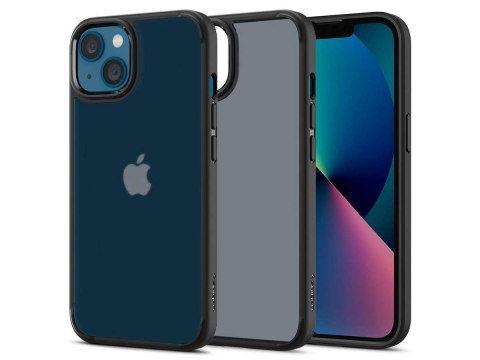 Spigen Etui obudowa case Spigen Ultra Hybrid do Apple iPhone 13 Matte Frost Black
