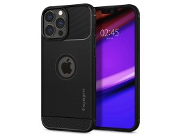 Spigen Etui pokrowiec futerał Spigen Rugged Armor do iPhone 13 Pro Max Matte Black