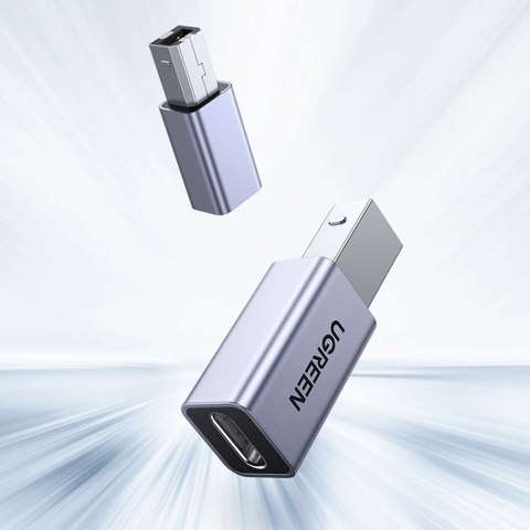 UGreen Adapter USB-C na USB-B UGREEN US382 (do drukarki) UGreen Adapter USB-C na USB-B UGREEN US382 (do drukarki)