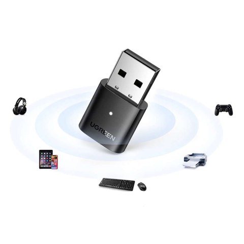 UGreen Adapter USB UGREEN CM390 Bluetooth 5.0 (czarny) UGreen Adapter USB UGREEN CM390 Bluetooth 5.0 (czarny)