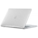 4kom.pl Etui obudowa z brokatem SmartShell Case do Macbook Air 13 2018-2020 Glitter Clear