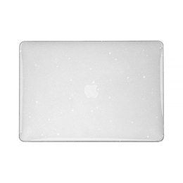 4kom.pl Etui obudowa z brokatem SmartShell Case do Macbook Air 13 2018-2020 Glitter Clear