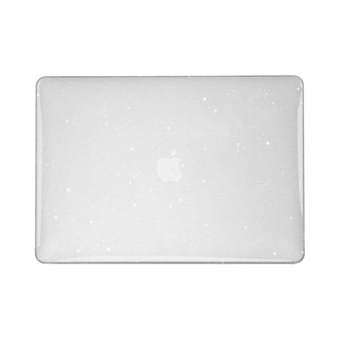 4kom.pl Etui obudowa z brokatem SmartShell Case do Macbook Air 13 2018-2020 Glitter Clear 4kom.pl Etui obudowa z brokatem SmartShell Case do Macbook Air 13 2018-2020 Glitter Clear