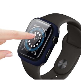 4kom.pl Etui z szkłem Defense360 do Apple Watch 7 45mm Clear
