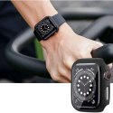 4kom.pl Etui z szkłem Defense360 do Apple Watch 7 45mm Clear