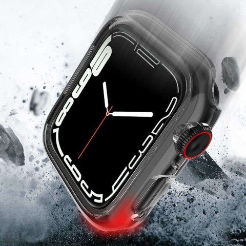 4kom.pl Etui ze szkłem do smartwatcha Defense360 obudowa + szkło do Apple Watch 7 41mm Clear 4kom.pl Etui ze szkłem do smartwatcha Defense360 obudowa + szkło do Apple Watch 7 41mm Clear