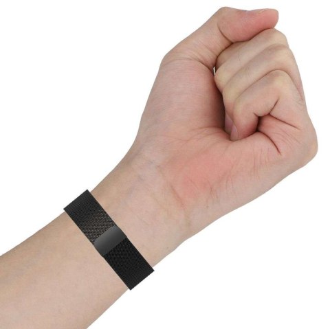 4kom.pl Pasek MilaneseBand "2" do Samsung Galaxy Watch 4 40/42/44/46mm Black 4kom.pl Pasek MilaneseBand "2" do Samsung Galaxy Watch 4 40/42/44/46mm Black