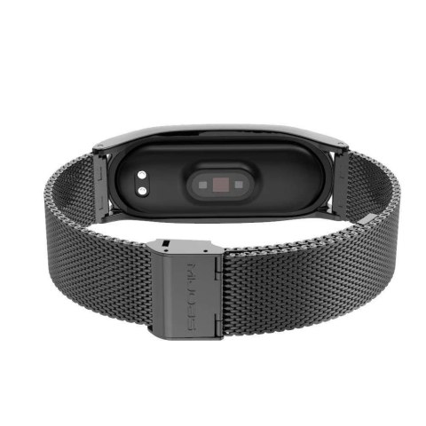 4kom.pl Pasek MilaneseBand do Xiaomi Mi Smart Band 5/6/6 NFC Black 4kom.pl Pasek MilaneseBand do Xiaomi Mi Smart Band 5/6/6 NFC Black