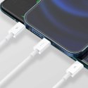 Baseus Kabel 1.5m Baseus Superior Series USB 3w1 micro USB / Lightning / USB-C 3.5A Biały