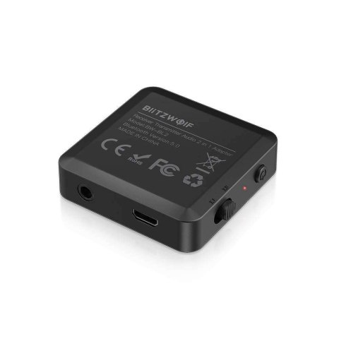 BlitzWolf Transmiter / Odbiornik BlitzWolf BW-BL2, Bluetooth 5.0 BlitzWolf Transmiter / Odbiornik BlitzWolf BW-BL2, Bluetooth 5.0