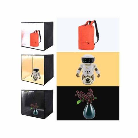 Puluz Namiot bezcieniowy 60cm LED Puluz 3380 lumenów Puluz Namiot bezcieniowy 60cm LED Puluz 3380 lumenów