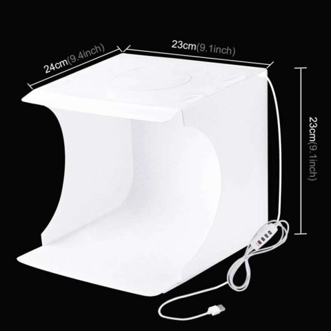Puluz Puluz Namiot bezcieniowy 23cm LED PU5023 Puluz Puluz Namiot bezcieniowy 23cm LED PU5023