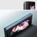 Spigen 2-Pak Szkło hartowane Spigen Glass FC + Folia Hinge do Samsung Galaxy Z Fold 3