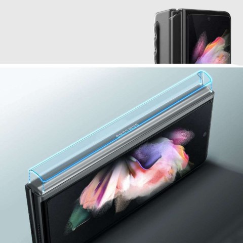 Spigen 2-Pak Szkło hartowane Spigen Glass FC + Folia Hinge do Samsung Galaxy Z Fold 3 Spigen 2-Pak Szkło hartowane Spigen Glass FC + Folia Hinge do Samsung Galaxy Z Fold 3