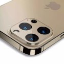 Spigen 2x Szkło na aparat obiektyw osłona Spigen Optik.TR Camera Protector do iPhone 13 Pro/ 13 Pro Max Gold