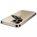 Spigen 2x Szkło na aparat obiektyw osłona Spigen Optik.TR Camera Protector do iPhone 13 Pro/ 13 Pro Max Gold