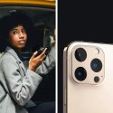 Spigen 2x Szkło na aparat obiektyw osłona Spigen Optik.TR Camera Protector do iPhone 13 Pro/ 13 Pro Max Gold