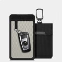Spigen Antykradzieżowe etui na kluczyk Klatka Faradaya Spigen RFID blokada sygnału Black