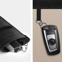 Spigen Antykradzieżowe etui na kluczyk Klatka Faradaya Spigen RFID blokada sygnału Black