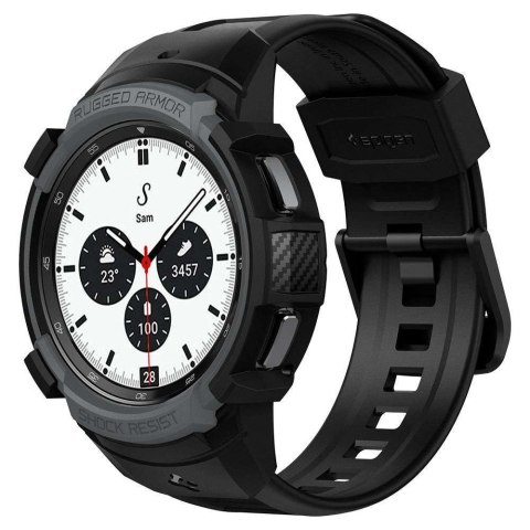 Spigen Etui Spigen Rugged Armor Pro do Samsung Galaxy 4 Classic 42 mm Charcoal Grey Spigen Etui Spigen Rugged Armor Pro do Samsung Galaxy 4 Classic 42 mm Charcoal Grey