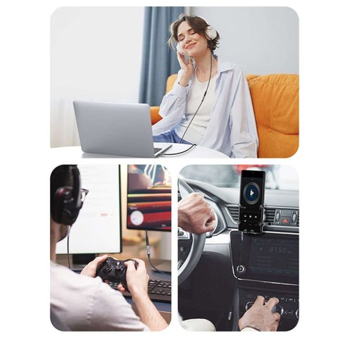 UGreen UGREEN AV190 Przedłużacz audio AUX jack 3.5mm, 3m (czarny) UGreen UGREEN AV190 Przedłużacz audio AUX jack 3.5mm, 3m (czarny)