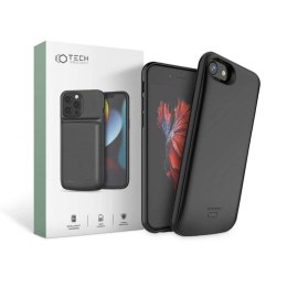 4kom.pl Etui obudowa z Powerbank Battery Pack 3200MAH do Apple iPhone 6/6S/7/8/SE 2020 Black