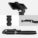 4kom.pl Kijek Uchwyt Selfie Stick Tripod Bluetooth bezprzewodowy L01S Wireless Black