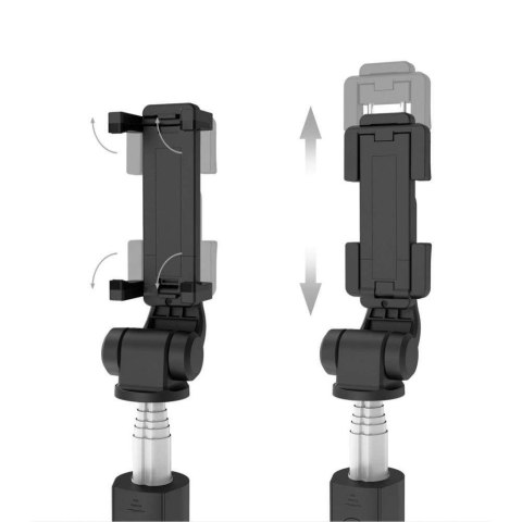 4kom.pl Kijek Uchwyt Selfie Stick Tripod Bluetooth bezprzewodowy L01S Wireless Black 4kom.pl Kijek Uchwyt Selfie Stick Tripod Bluetooth bezprzewodowy L01S Wireless Black